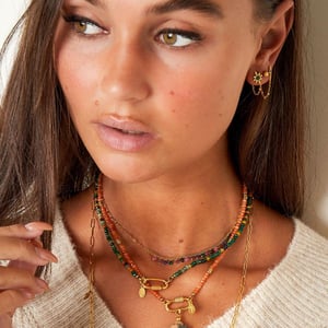 Necklace with carabiner lock h5 Picture4